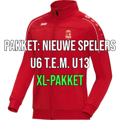Afbeeldingen van XL- PAKKET: NIEUWE SPELERS U6 T.E.M. U13