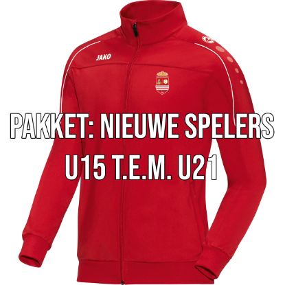 Afbeeldingen van PAKKET: NIEUWE SPELERS U15 T.E.M. U21