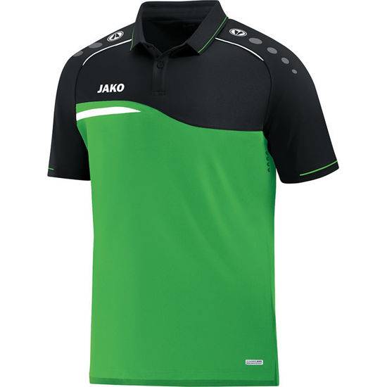 Afbeeldingen van JAKO Polo Competition 2.0 zachtgroen/zwart (6318/22) - SALE